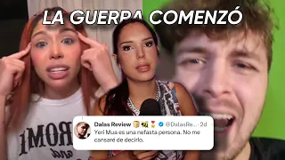 DALAS VS YERI MUA - Ambos expl0t4n por Twitter
