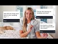 WEDDING Q A details regrets more