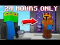 I Spent 24 Hours Speedrunning Hypixel Skyblock