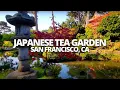 Exploring The Japanese Tea Garden in San Francisco California USA Walking Tour