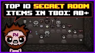 Top 10 Secret Room Items in The Binding of Isaac Afterbirth