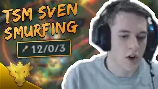 TSM Svenskeren CARRIES on his SMURF! - League of Legends Stream Highlights & Funny Moments