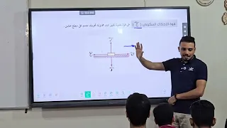 الاحتكاك على مستوى أفقى خشن استاتيكا 2 ثانوى حصة 1 