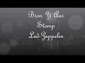 bron y aur stomp led zeppelin lyrics