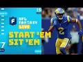 Start Em Sit Em Fantasy Live