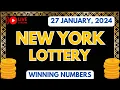 New York Evening Lottery Results For - 27 Jan 2024