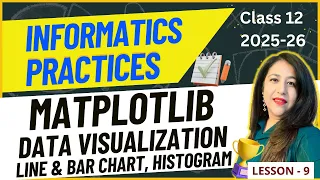 L-9 Data Visualization using matplotlib Informatics Practices IP Complete Syllabus Course