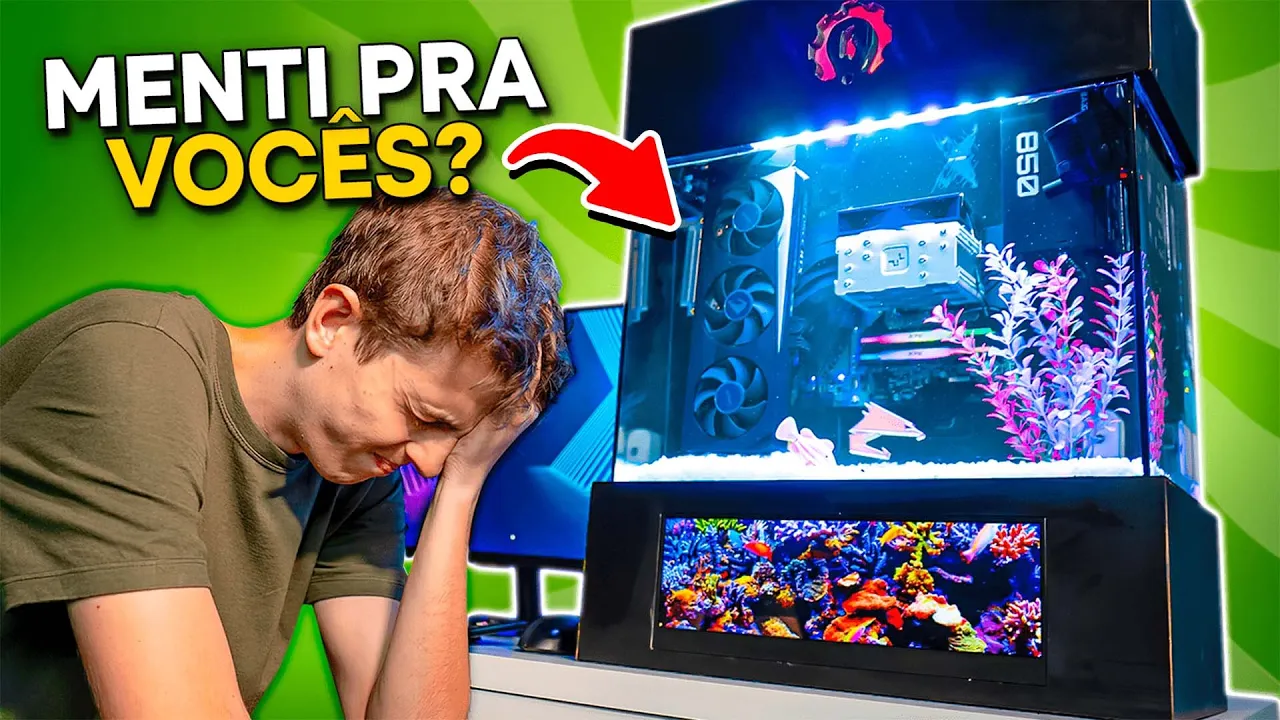 A VERDADE SOBRE O PC DEBAIXO D'ÁGUA