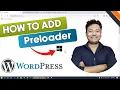 How To Add A Loading Animation in WordPress Website Using Preloader Plugin Preloader Effects