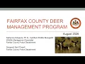 2026-2027 Deer Management Program Presentation