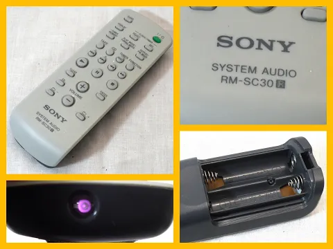 Download MP3 Sony RM-SC30 Genuine Audio System Hifi Remote Control