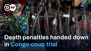Briton and Americans among dozens given death sentence over DRC coup attempt DW News