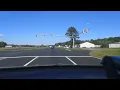 Driving from the Eastern Shore of Virginia to Delaware then Elkton Maryland at the Cracker Barrel