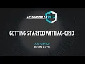 Getting Started with ag Grid Brian Love EnterpriseNG 2020