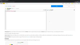 Python trinket inputs Python with trinket intro to user inputs 2