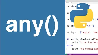 any Built-In Function With Examples Python Tutorial