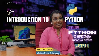 Introduction To Python Programming Malayalam Tutorial Python Malayalam Tutorial Part 1