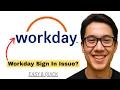 How To Fix Workday Sign In Error Invalid Username Password Easy Solution