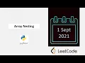 September LeetCode Challenge Array Nesting