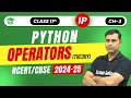 Operators in Python Class 11 Informatics Practices Chapter 3 Python Fundamental Code-065