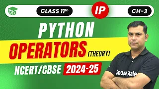 Operators in Python Class 11 Informatics Practices Chapter 3 Python Fundamental Code-065