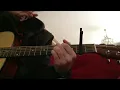 How to play Wicked Twisted Road by Reckless Kelly on guitar