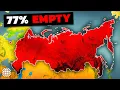 The Insane Geography of Russia 11 Time Zones 77 Empty