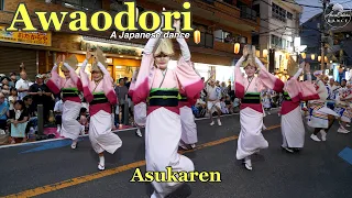 阿波踊り 飛鳥連 第34回東林間サマーわぁ 二バル 流し踊り6本目 東駅前演舞場 2025 8 2 東林間 神奈川 日本 