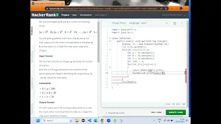 Hackerrank Java Loops II in hindi