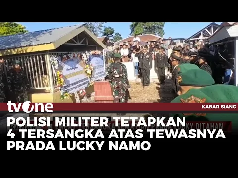 Kasus Kematian Prada Lucky, 4 Tersangka Prajurit TNI Ditahan