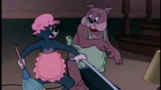 كرتون توم وجيري المنافسة بين القط والكلب مدبلج بدون موسيقي ح٨ 