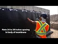 DMX AG Foundation Wrap - Installation
