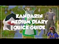 Kandarin Medium Diary Quick Guide - Old School