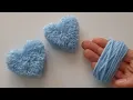 Download Lagu Easy Pom Pom Heart Making Idea with Fingers❤How to Make a Heart from String✔Beautiful And Easy
