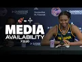 Download Lagu Postgame Media Availability vs. Las Vegas Aces | July 3, 2025