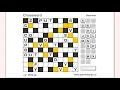 How to play Crossword game Free online games MantiGames com