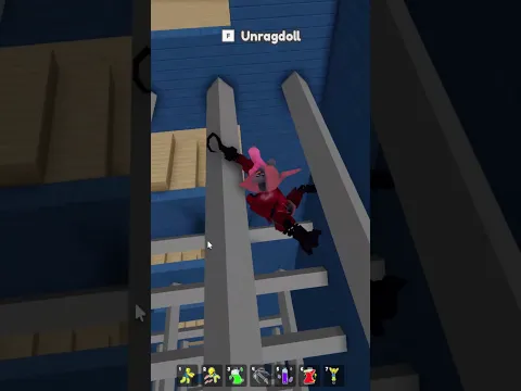 RAGDOLL FNAF FOXY Funny 🤣🤣 #shorts #roblox