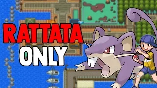 Download Can I Beat Pokemon FIRERED Using ONLY RATTATA  ▶Pokemon Challenge MP3