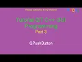 QT C GUI Tutorial 3 - QPushButton