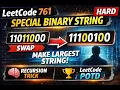 LEETCODE POTD 761 Special Binary String Hard Problem In Python
