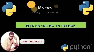 File Handling in Python Python Tutorial for Beginners