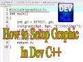 How To Download And Setup Graphics In Dev C