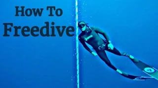 How to Freedive with Carlos Coste, 11 time world record freediver