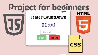 Make This Timer Countdown HTML CSS Javascript ASMR code No Talk Javascrip Proyect