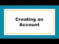 Step 1 Creating a School Options Account