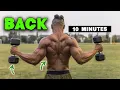 10 MINUTE LIGHTWEIGHT DUMBBELL BACK WORKOUT