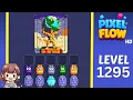 Pixel Flow Level 1295 Solution Walkthrough