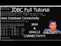 Java JDBC Program Java Database Connectivity with Oracle Java with Oracle Connection Steps