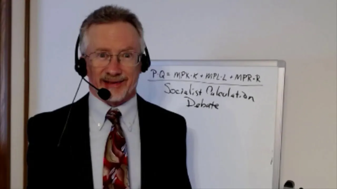 HET II Socialist Calculation Debate