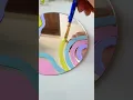 Mirror boho painting #painting #shorts #shortvideo #boho #bohopainting #bohoart